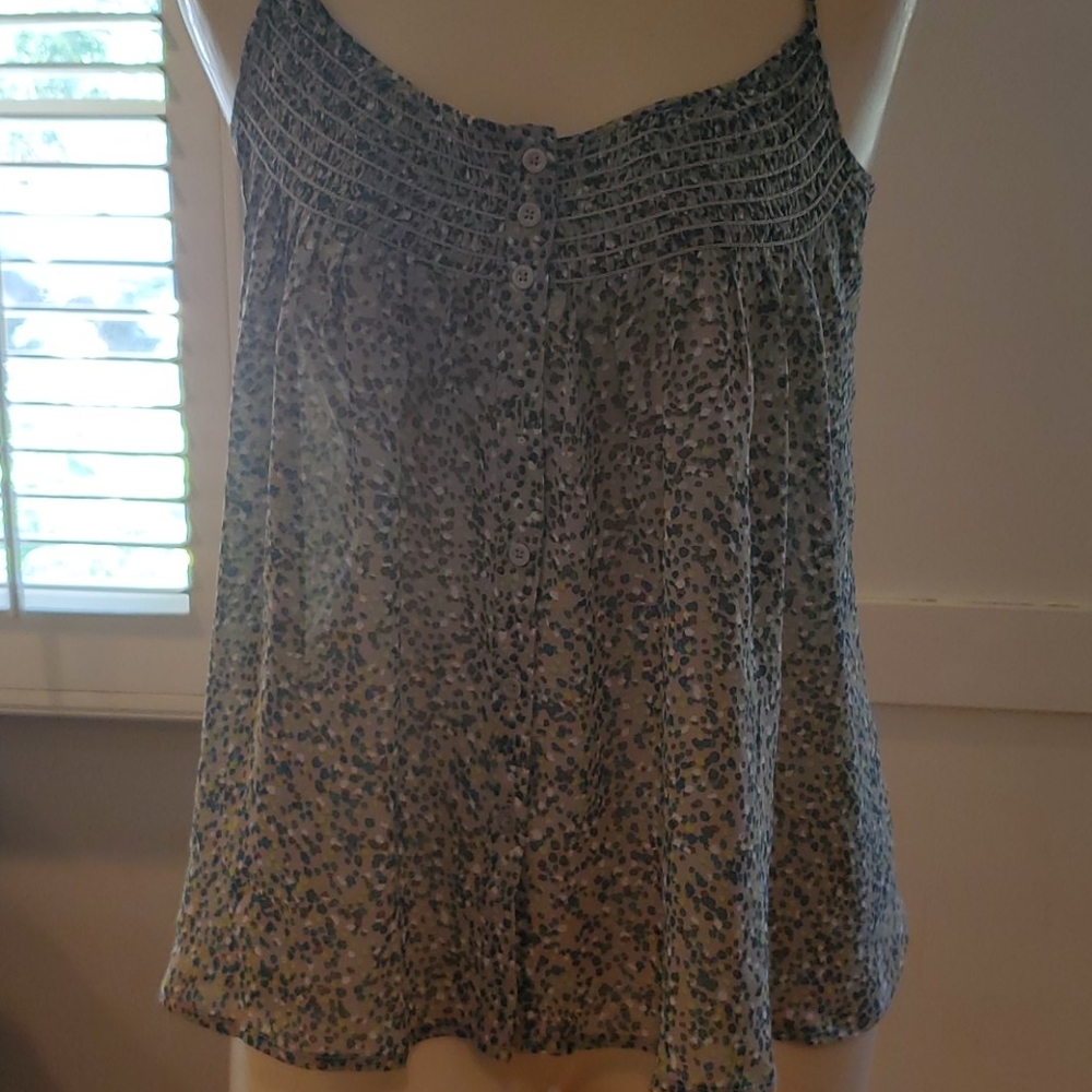 Sheer print top by Zinga in aize small
